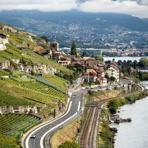 Photo de la ville de Lausanne en Suisse.